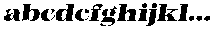 Kornesia  Black Expanded Oblique FONT