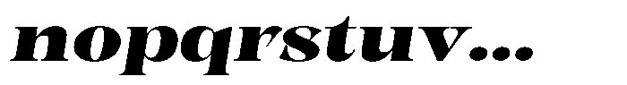 Kornesia  Black Expanded Oblique Font LOWERCASE