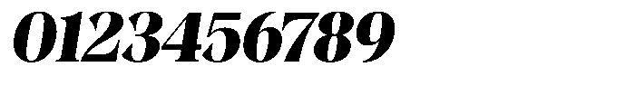 Kornesia  Black Oblique Font OTHER CHARS