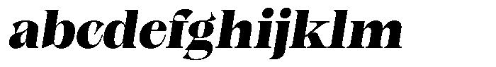 Kornesia  Black Oblique FONT