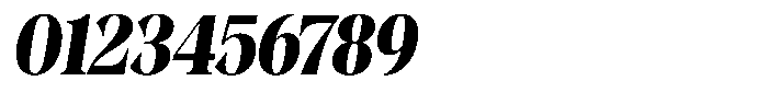 Kornesia  Black Semi Condensed Oblique Font OTHER CHARS