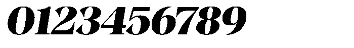 Kornesia  Black Semi Expanded Oblique Font OTHER CHARS