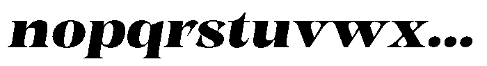Kornesia  Black Semi Expanded Oblique Font LOWERCASE
