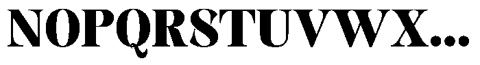 Kornesia  Black Font UPPERCASE