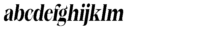 Kornesia  Bold Condensed Oblique FONT