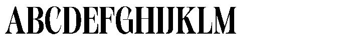 Kornesia  Bold Condensed Font UPPERCASE