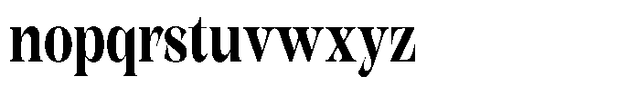 Kornesia  Bold Condensed Font LOWERCASE
