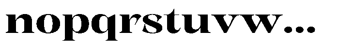 Kornesia  Bold Expanded Font LOWERCASE
