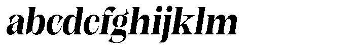 Kornesia  Bold Semi Condensed Oblique FONT