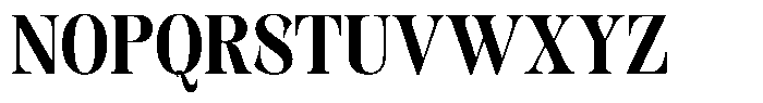 Kornesia  Bold Semi Condensed Font UPPERCASE