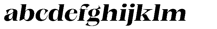 Kornesia  Bold Semi Expanded Oblique FONT