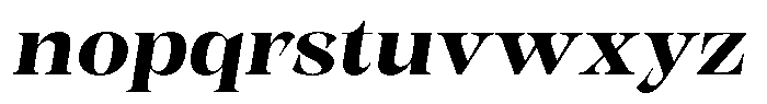 Kornesia  Bold Semi Expanded Oblique Font LOWERCASE