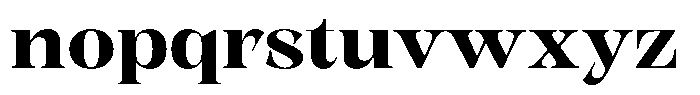 Kornesia  Bold Semi Expanded Font LOWERCASE