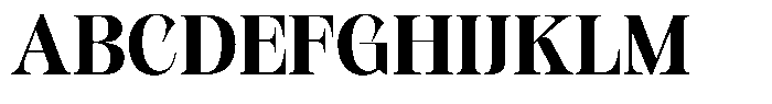 Kornesia  Bold Font UPPERCASE