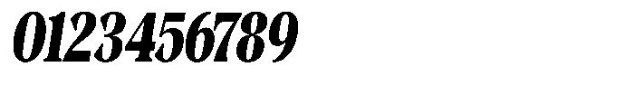 Kornesia Contrast Kornesia Cntr Black Condensed Oblique Font OTHER CHARS