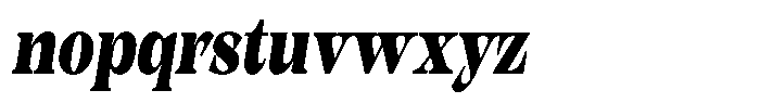 Kornesia Contrast Kornesia Cntr Black Condensed Oblique Font LOWERCASE