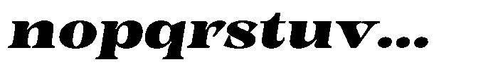 Kornesia Contrast Kornesia Cntr Black Expanded Oblique Font LOWERCASE