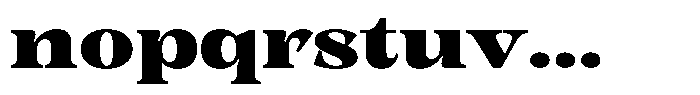 Kornesia Contrast Kornesia Cntr Black Expanded Font LOWERCASE