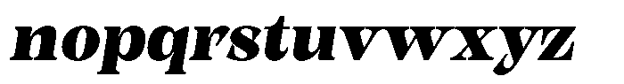 Kornesia Contrast Kornesia Cntr Black Oblique Font LOWERCASE
