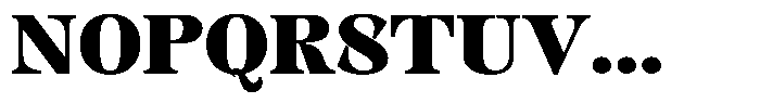 Kornesia Contrast Kornesia Cntr Black Semi Expanded Font UPPERCASE
