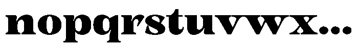 Kornesia Contrast Kornesia Cntr Black Semi Expanded Font LOWERCASE