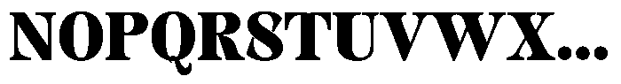 Kornesia Contrast Kornesia Cntr Black Font UPPERCASE