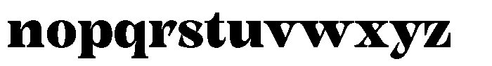 Kornesia Contrast Kornesia Cntr Black Font LOWERCASE