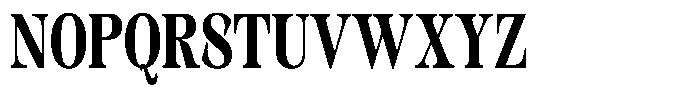 Kornesia Contrast Kornesia Cntr Bold Condensed Font UPPERCASE