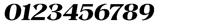Kornesia Contrast Kornesia Cntr Bold Expanded Oblique Font OTHER CHARS