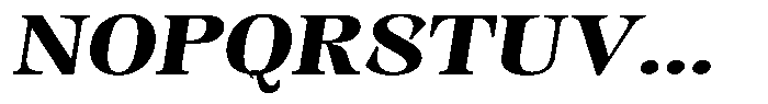 Kornesia Contrast Kornesia Cntr Bold Expanded Oblique Font UPPERCASE