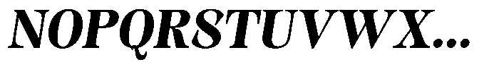 Kornesia Contrast Kornesia Cntr Bold Oblique Font UPPERCASE