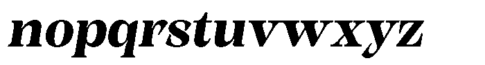 Kornesia Contrast Kornesia Cntr Bold Oblique Font LOWERCASE
