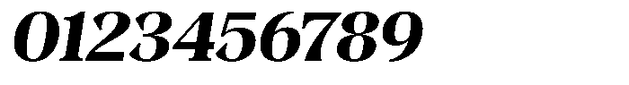 Kornesia Contrast Kornesia Cntr Bold Semi Expanded Oblique Font OTHER CHARS