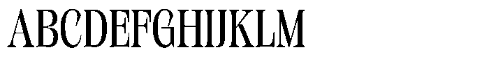 Kornesia Contrast Kornesia Cntr Condensed Font UPPERCASE