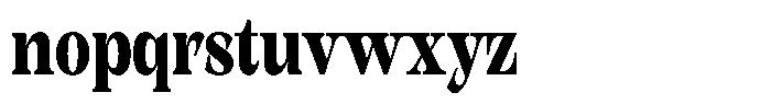 Kornesia Contrast Kornesia Cntr Extra Bold Condensed Font LOWERCASE