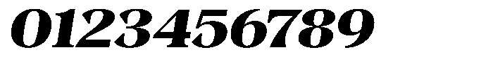 Kornesia Contrast Kornesia Cntr Extra Bold Expanded Oblique Font OTHER CHARS