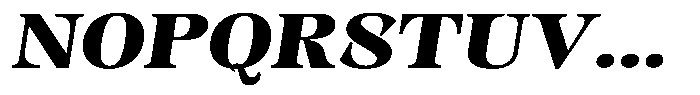 Kornesia Contrast Kornesia Cntr Extra Bold Expanded Oblique Font UPPERCASE