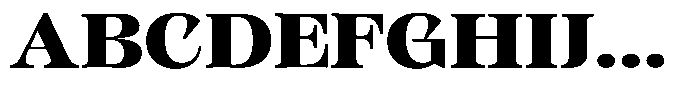 Kornesia Contrast Kornesia Cntr Extra Bold Expanded Font UPPERCASE