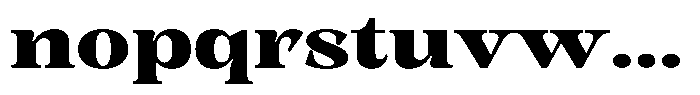 Kornesia Contrast Kornesia Cntr Extra Bold Expanded Font LOWERCASE