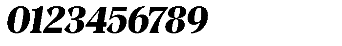 Kornesia Contrast Kornesia Cntr Extra Bold Oblique Font OTHER CHARS