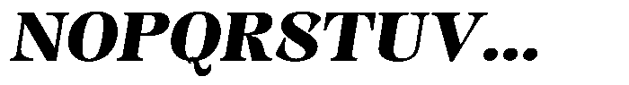 Kornesia Contrast Kornesia Cntr Extra Bold Semi Expanded Oblique Font UPPERCASE