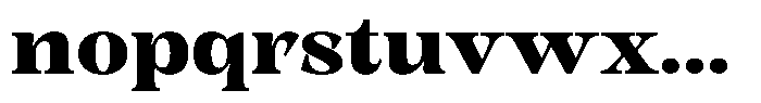 Kornesia Contrast Kornesia Cntr Extra Bold Semi Expanded Font LOWERCASE