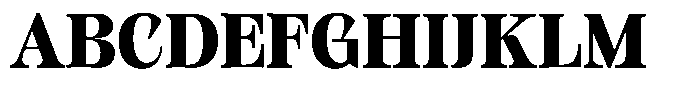 Kornesia Contrast Kornesia Cntr Extra Bold Font UPPERCASE