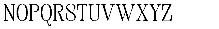 Kornesia Contrast Kornesia Cntr Extra Light Semi Condensed Font UPPERCASE