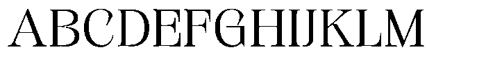 Kornesia Contrast Kornesia Cntr Extra Light Semi Expanded Font UPPERCASE
