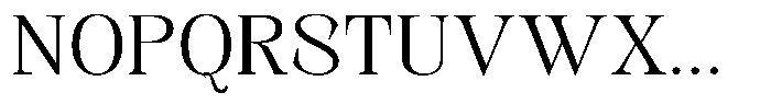 Kornesia Contrast Kornesia Cntr Extra Light Semi Expanded Font UPPERCASE