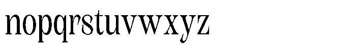Kornesia Contrast Kornesia Cntr Light Condensed Font LOWERCASE