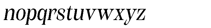 Kornesia Contrast Kornesia Cntr Light Semi Condensed Oblique Font LOWERCASE