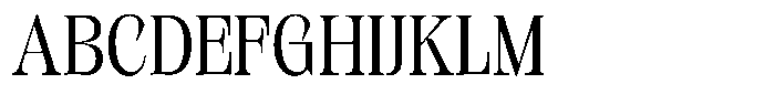 Kornesia Contrast Kornesia Cntr Light Semi Condensed Font UPPERCASE