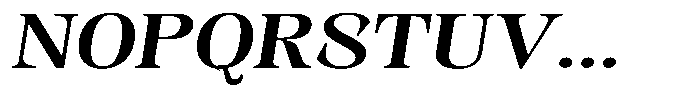 Kornesia Contrast Kornesia Cntr Medium Expanded Oblique Font UPPERCASE